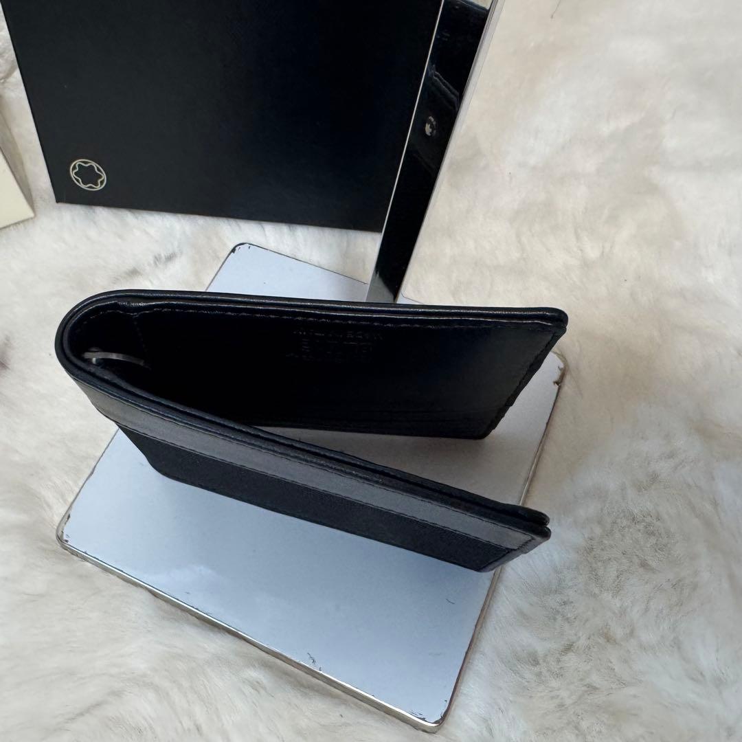 【未使用品】MONTBLANC モンブランマネークリップ ウォレット 箱付き