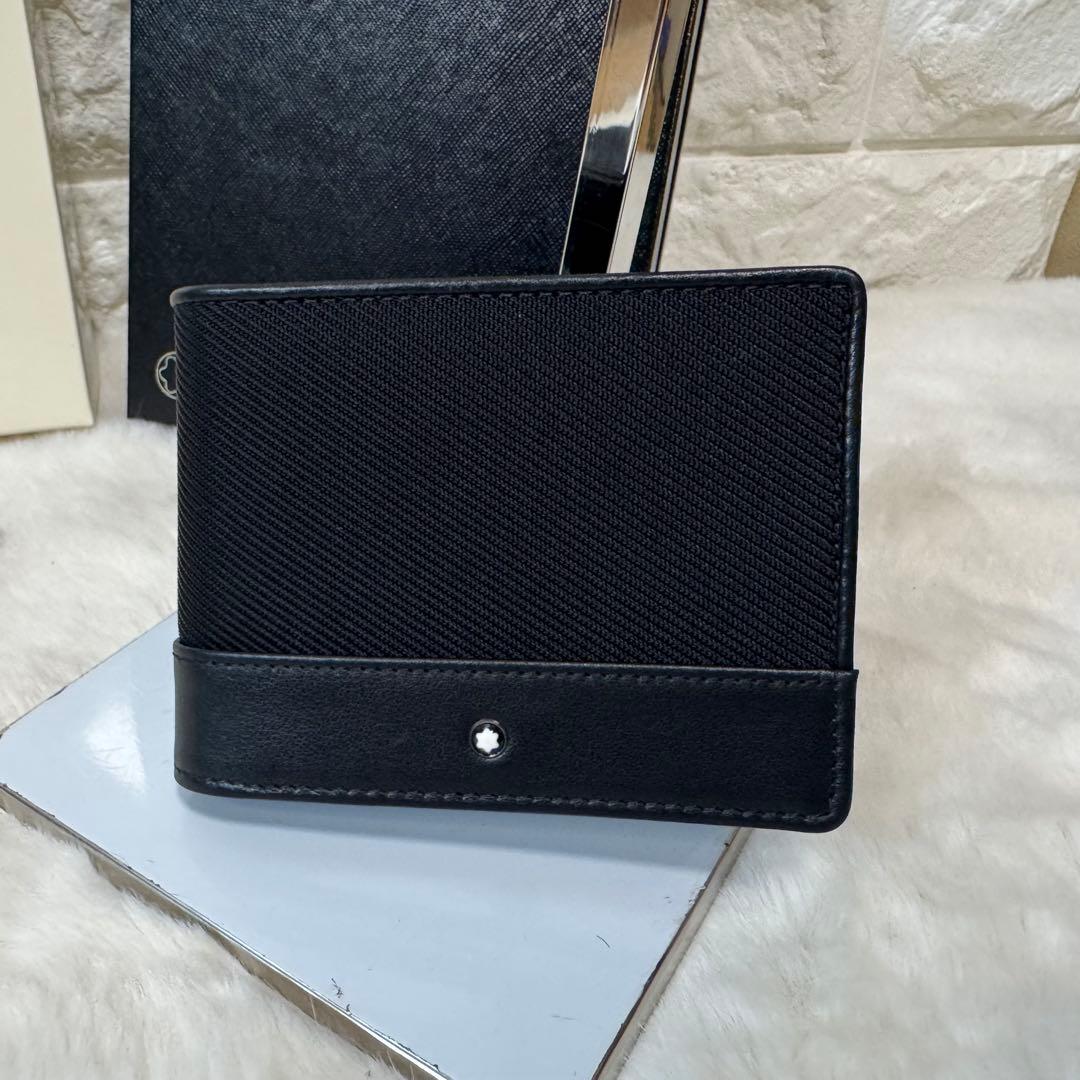 【未使用品】MONTBLANC モンブランマネークリップ ウォレット 箱付き