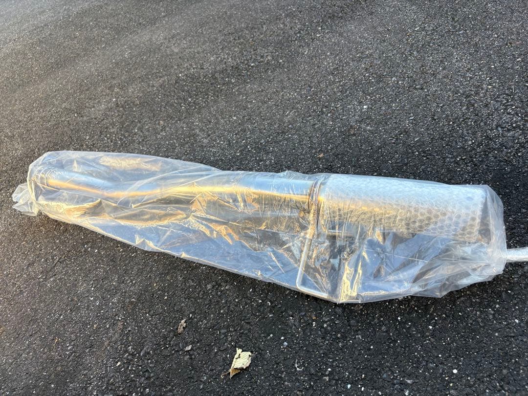 ゼロファイター　ストレートマフラー　シビックタイプR FD2 リアピース交換