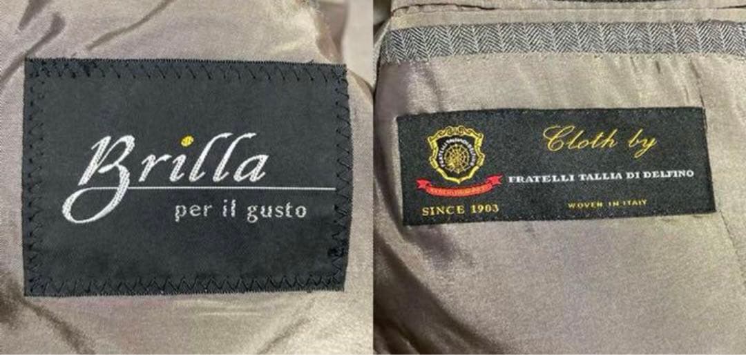 【美品】Brilla per il gusto グレー　ベージュ42