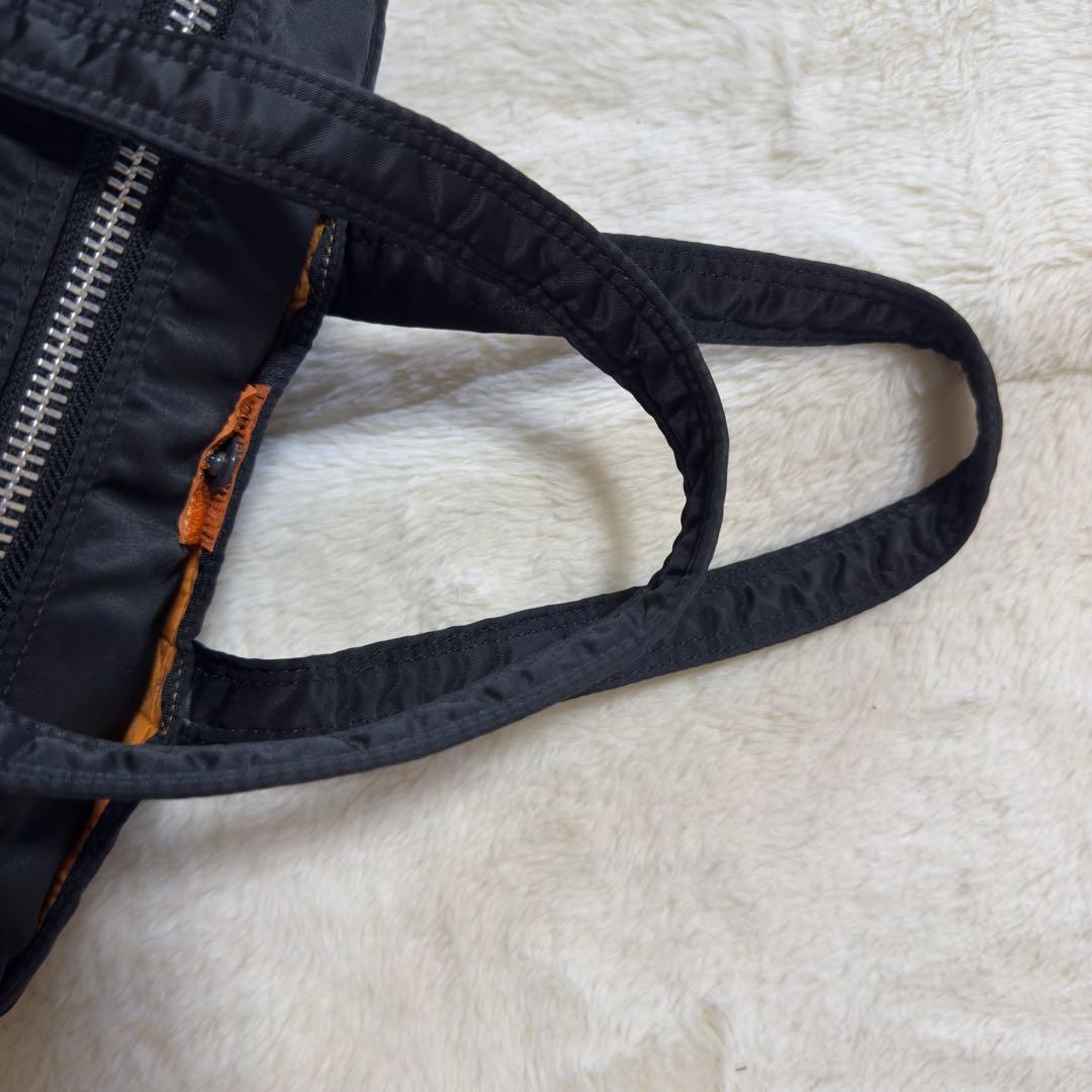 人気美品ポーター　タンカー　ダッフルバッグ　ブラック　肩がけ