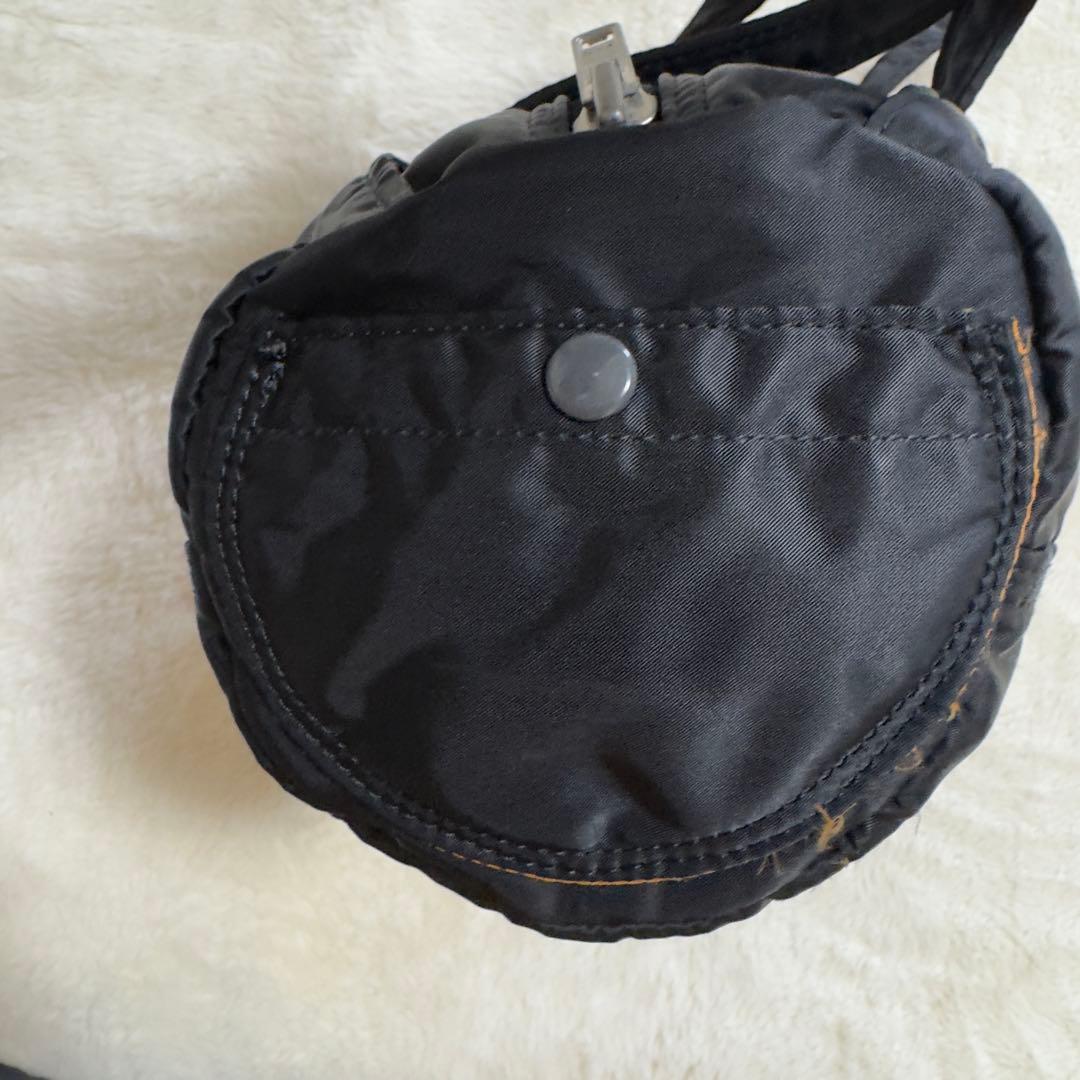 人気美品ポーター　タンカー　ダッフルバッグ　ブラック　肩がけ