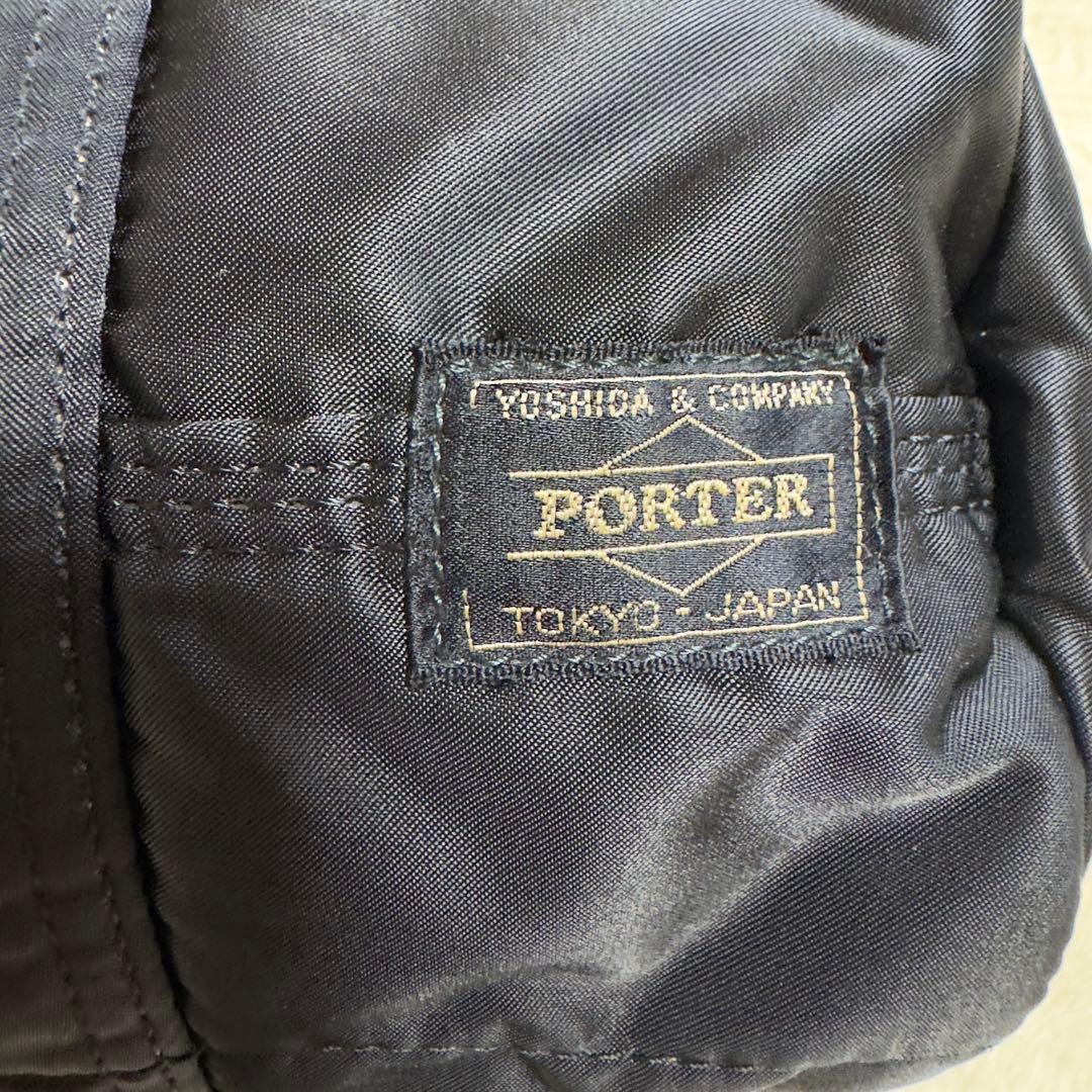 人気美品ポーター　タンカー　ダッフルバッグ　ブラック　肩がけ