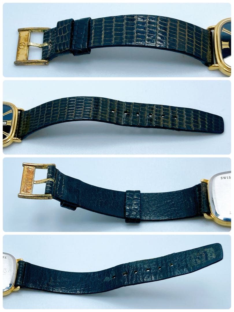 673 ダンヒル　ローマンインデックス　レクタンギュラー　腕時計