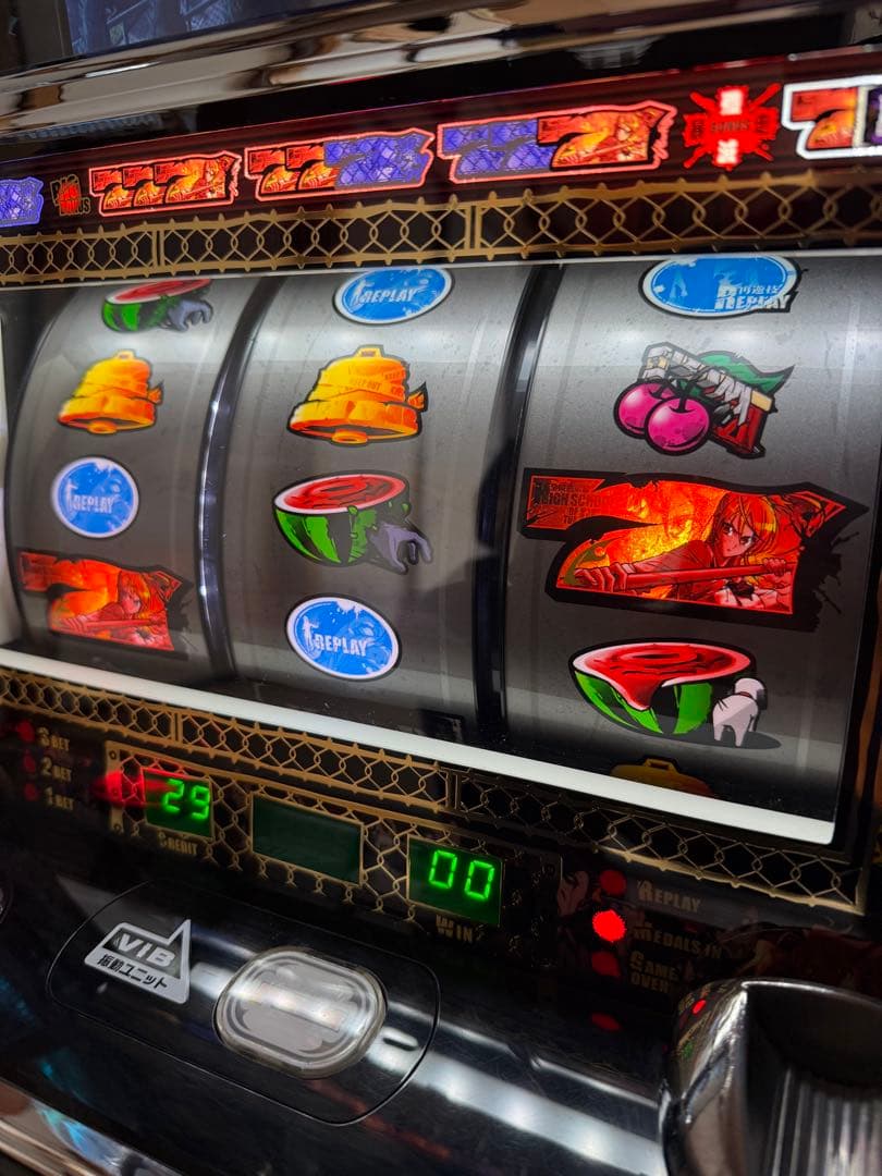 スロット 実機 学園黙示録 HIGH SCHOOL OF THE DEAD