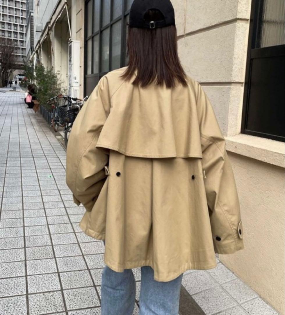 キャナルジーン　エルマール　ハーフトレンチコート