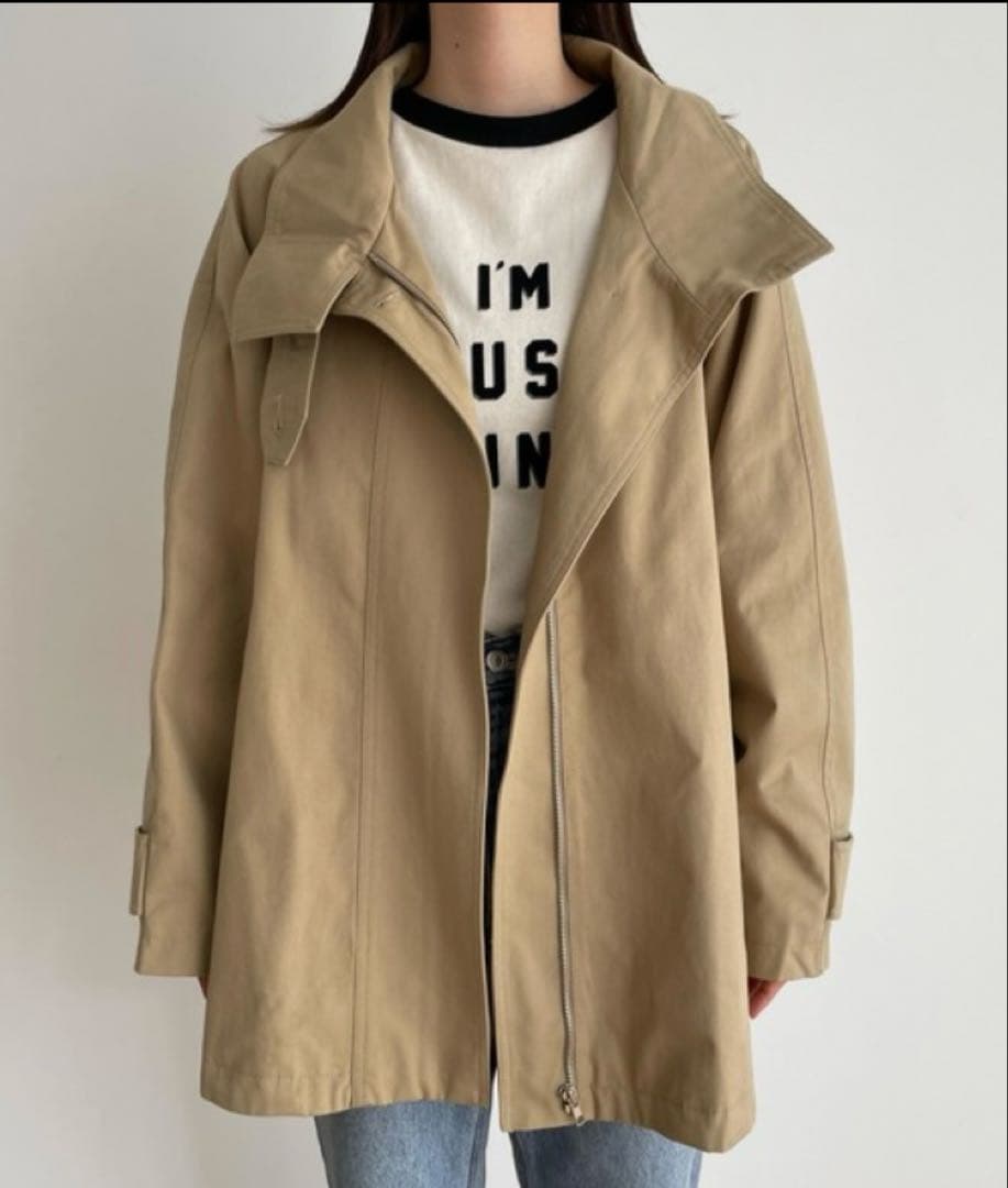 キャナルジーン　エルマール　ハーフトレンチコート