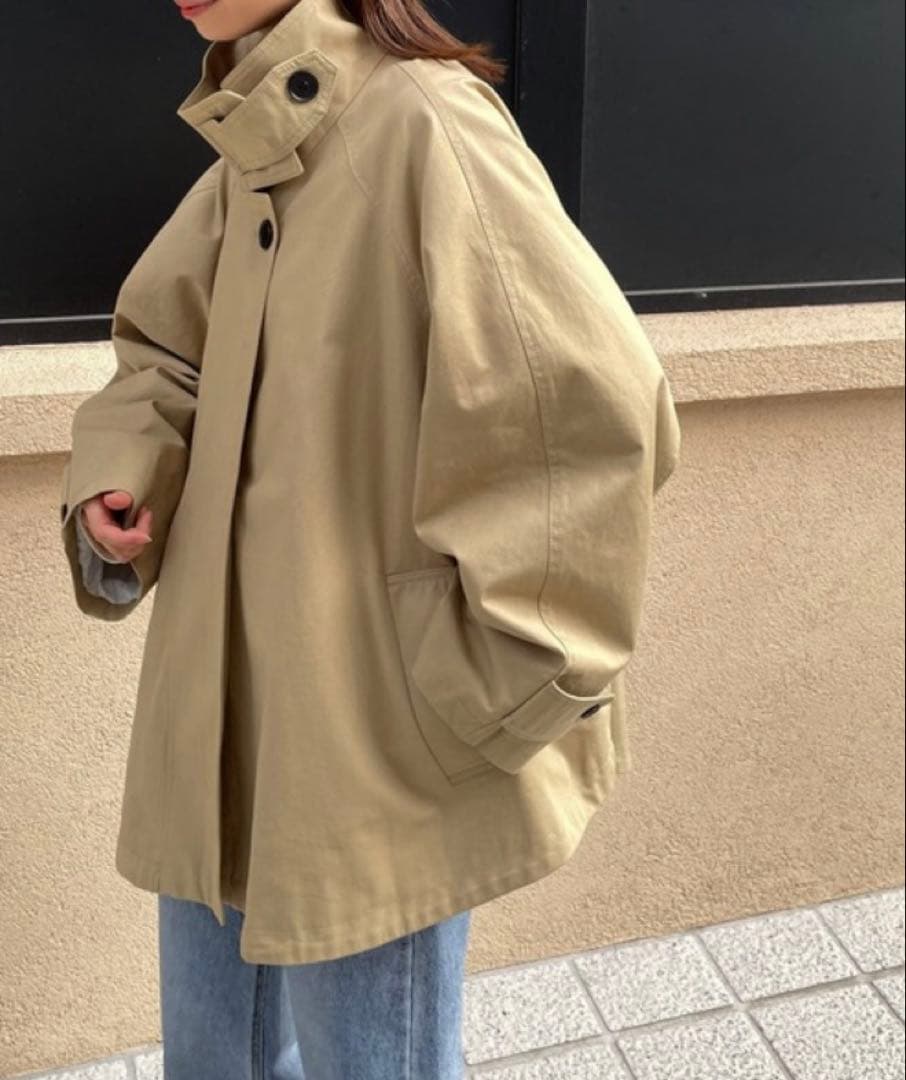 キャナルジーン　エルマール　ハーフトレンチコート