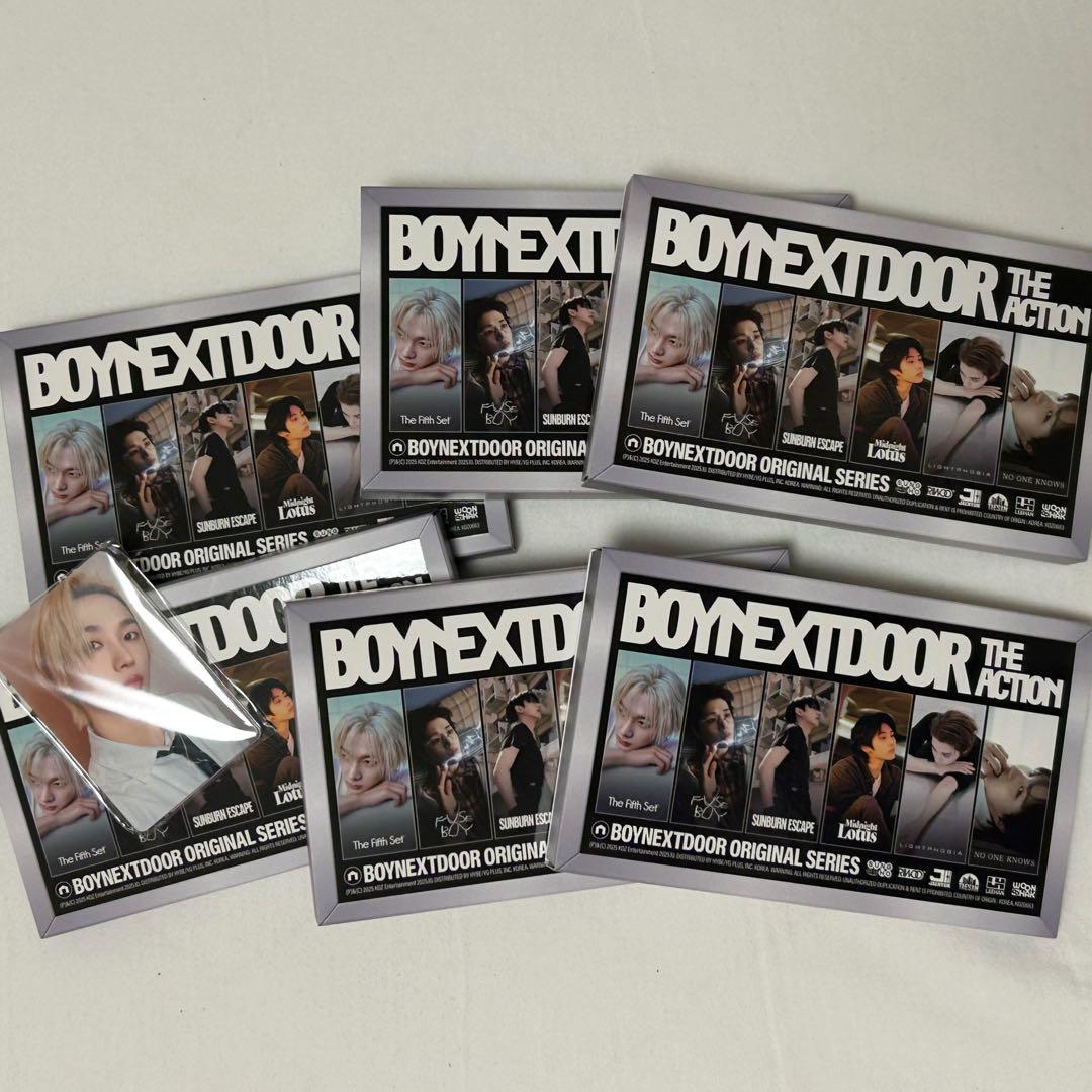 BOYNEXTDOOR THE ACTION 6形態セット フレームバージョン