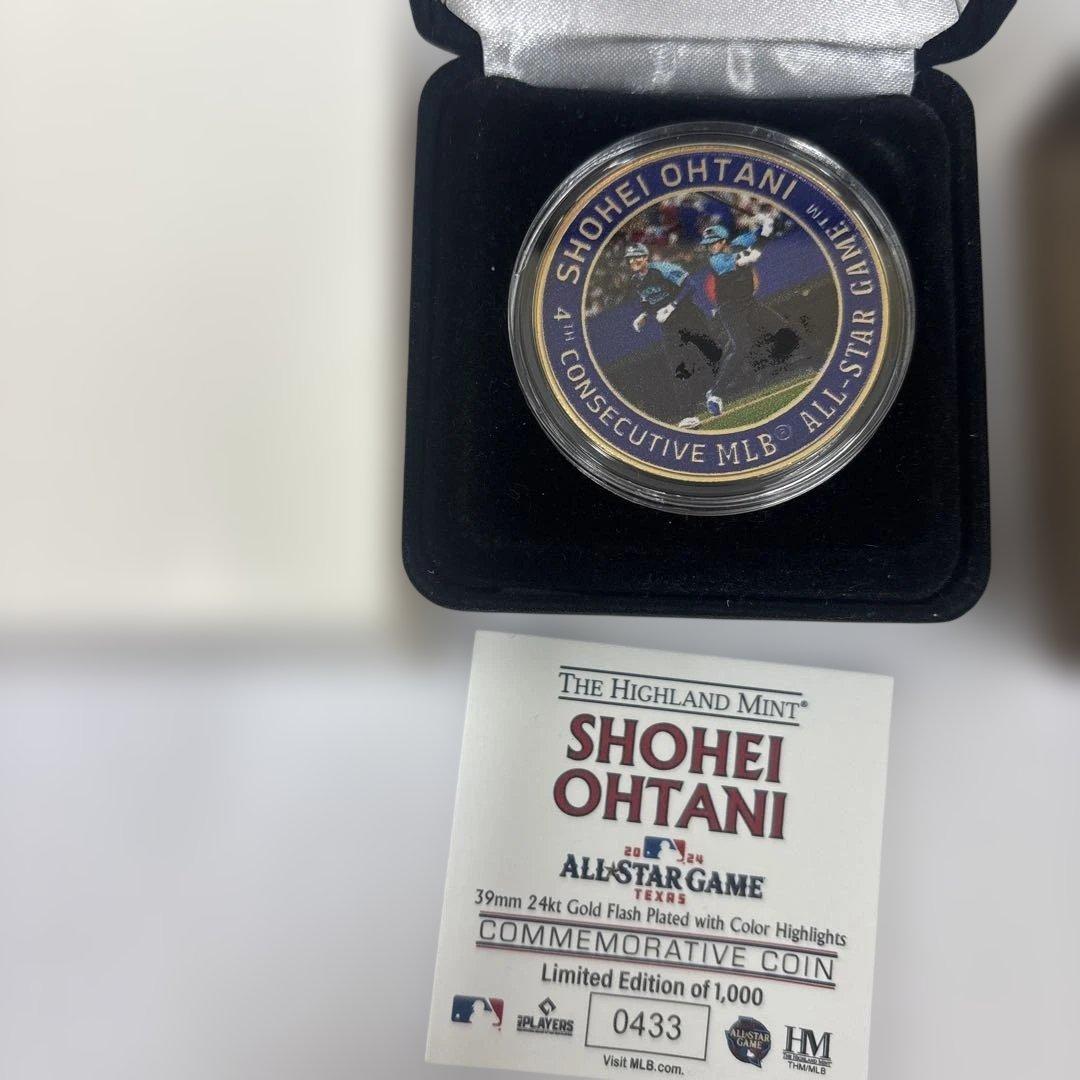 大谷翔平 記念メダル  3点セット MLB公式 限定品 付属品完備