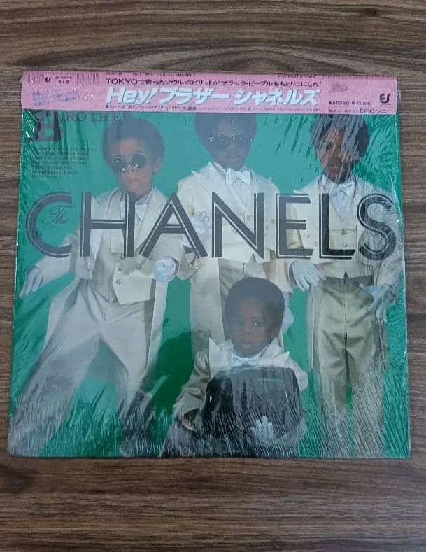 シャネルズ HEY! BROTHER LP 帯あり 国内盤 EPIC