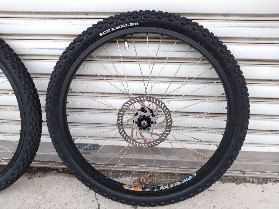 weinmann　リム　24インチ　dm30　ディスクブレーキ 前後ホイール