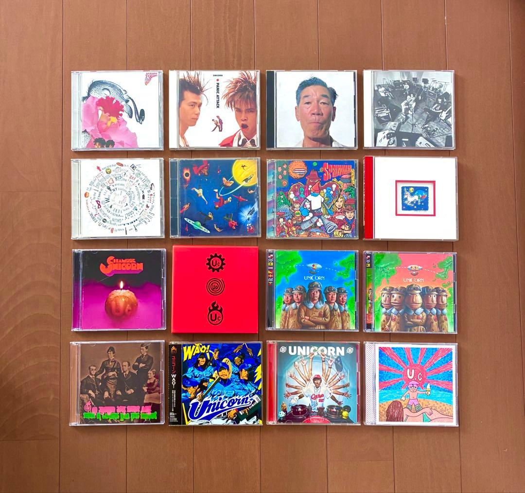 ユニコーン 16枚セット 服部 パニック・アタック ケダモノの嵐 ヒゲとボイン