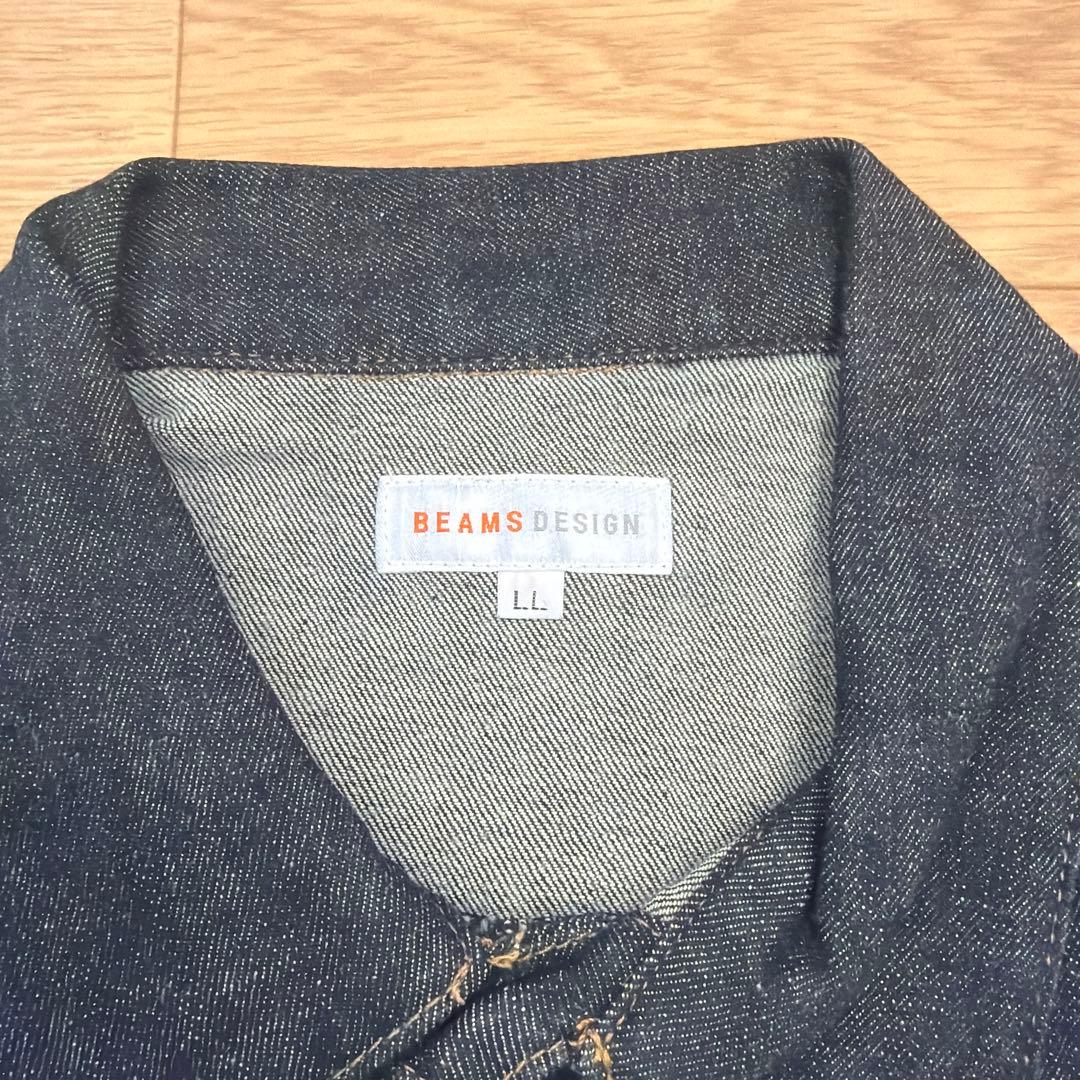 桑和　beams design デニム　上下セットアップ　サイズLL