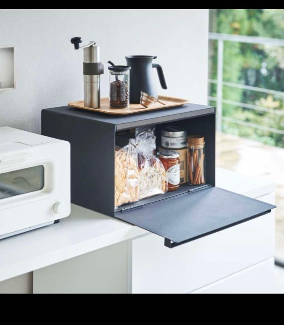 新品　tower ブレッドケース　ヤマザキ　家電　収納