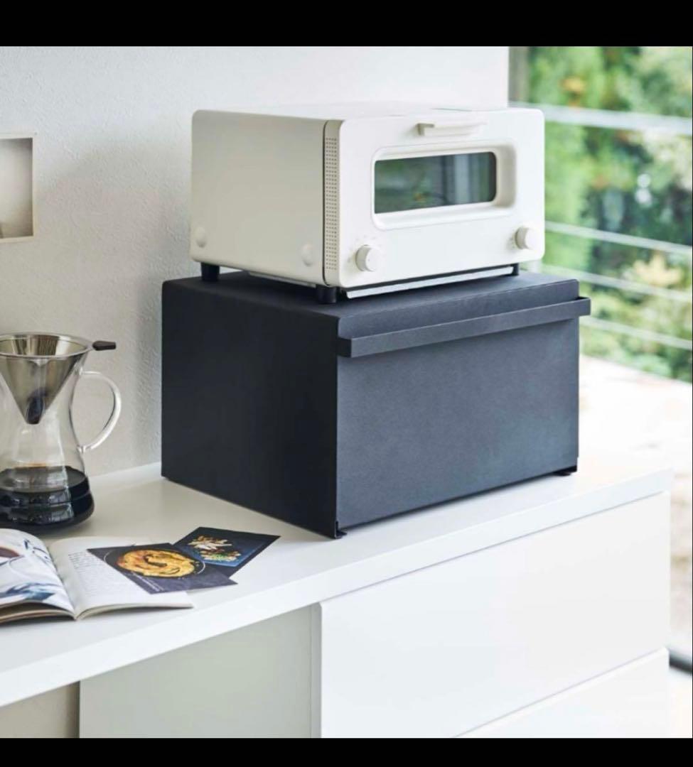 新品　tower ブレッドケース　ヤマザキ　家電　収納