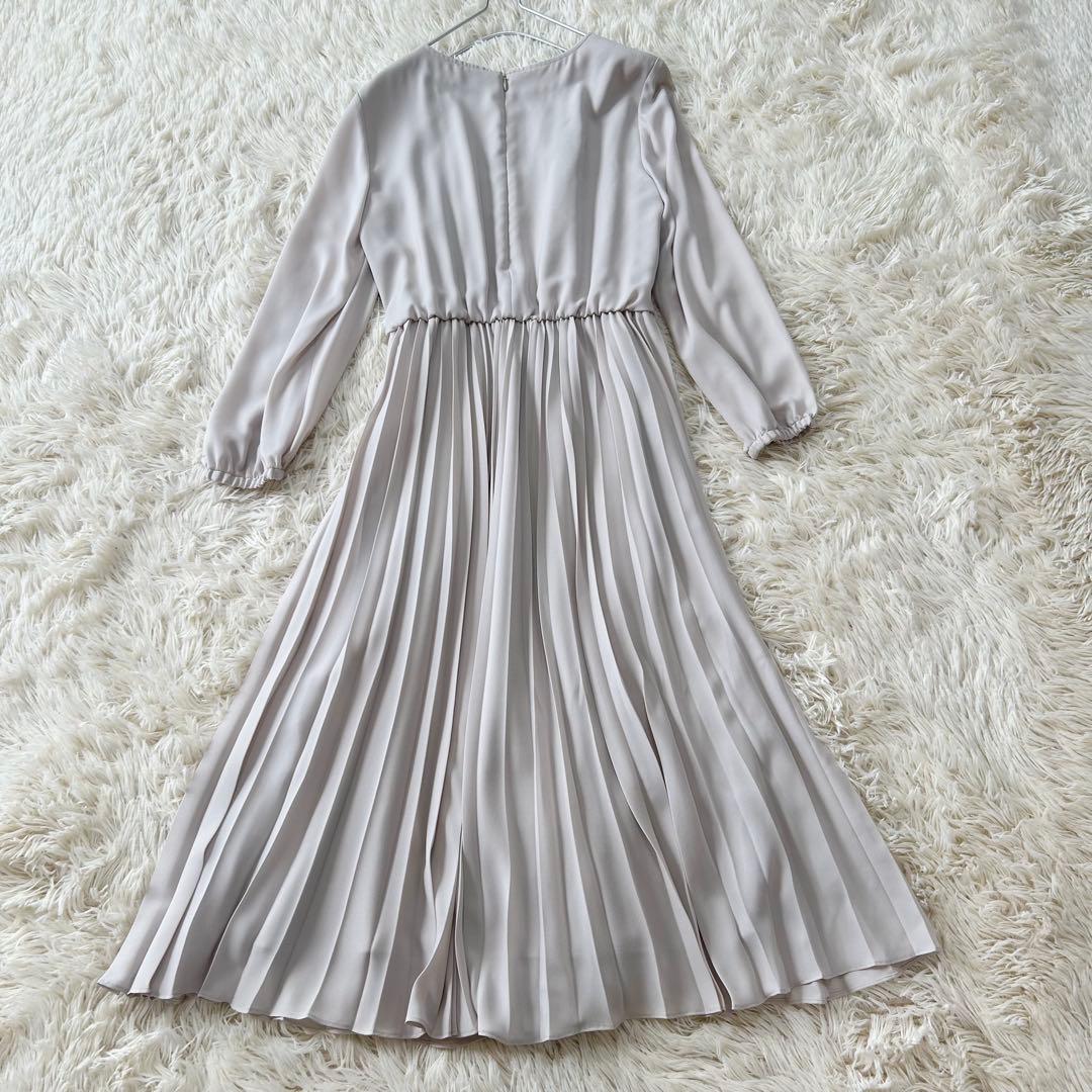 NORIKO様 アンタイトル ジョーゼットシフォンプリーツ ワンピース ロング