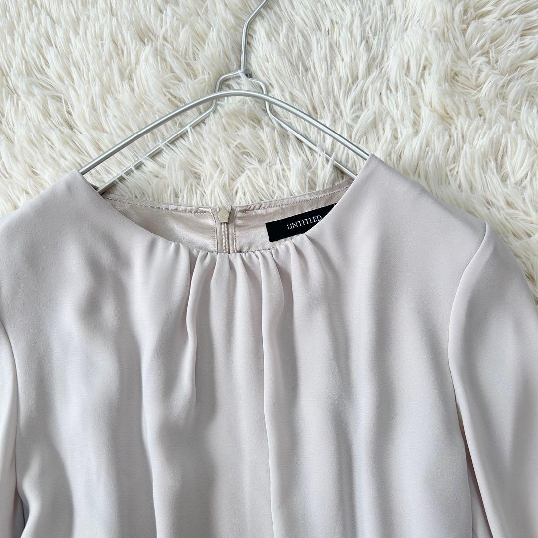 NORIKO様 アンタイトル ジョーゼットシフォンプリーツ ワンピース ロング