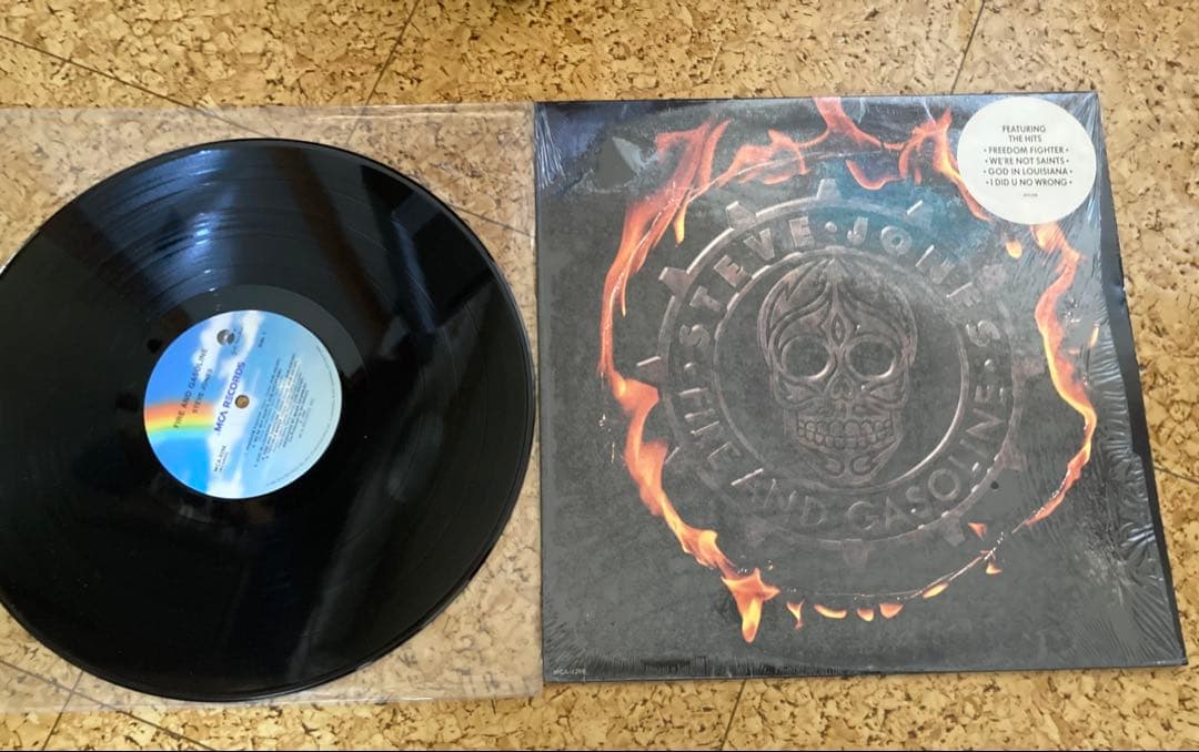 レア・美品スティヴ・ジョーンズ2ndアルバム/ファイヤー＆ガソリン