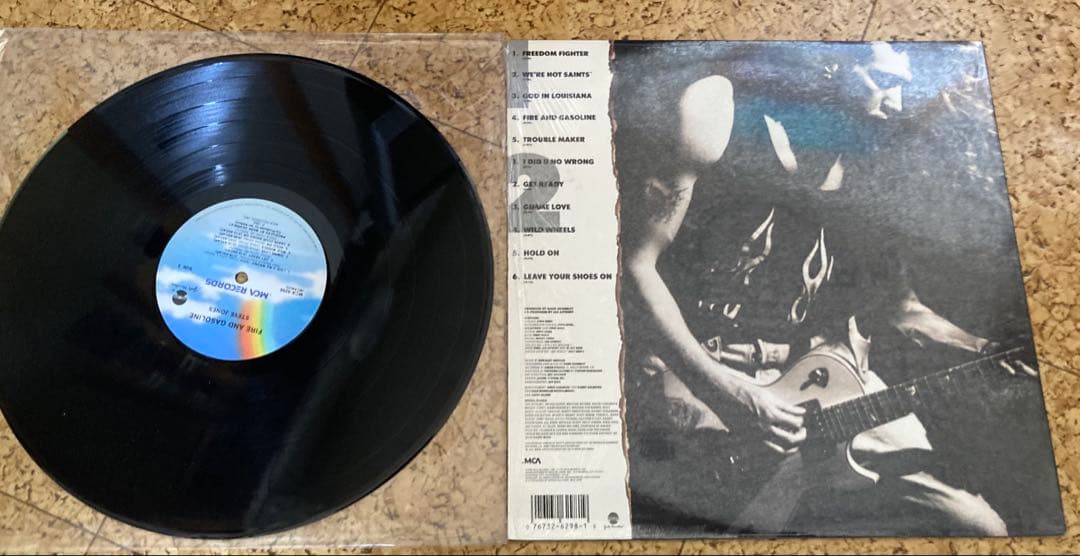 レア・美品スティヴ・ジョーンズ2ndアルバム/ファイヤー＆ガソリン