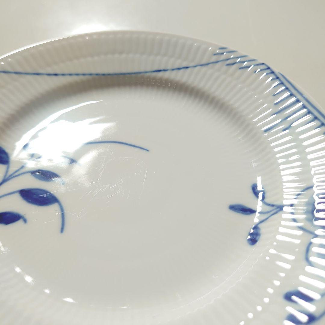 ロイヤルコペンハーゲン　ブルーフルーテッドメガ　プレートセット