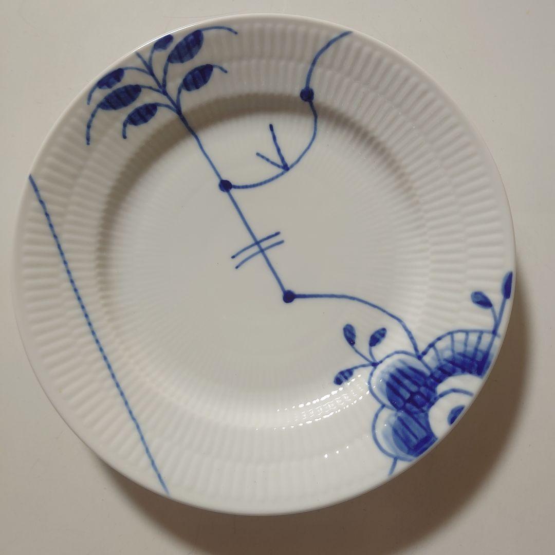 ロイヤルコペンハーゲン　ブルーフルーテッドメガ　プレートセット