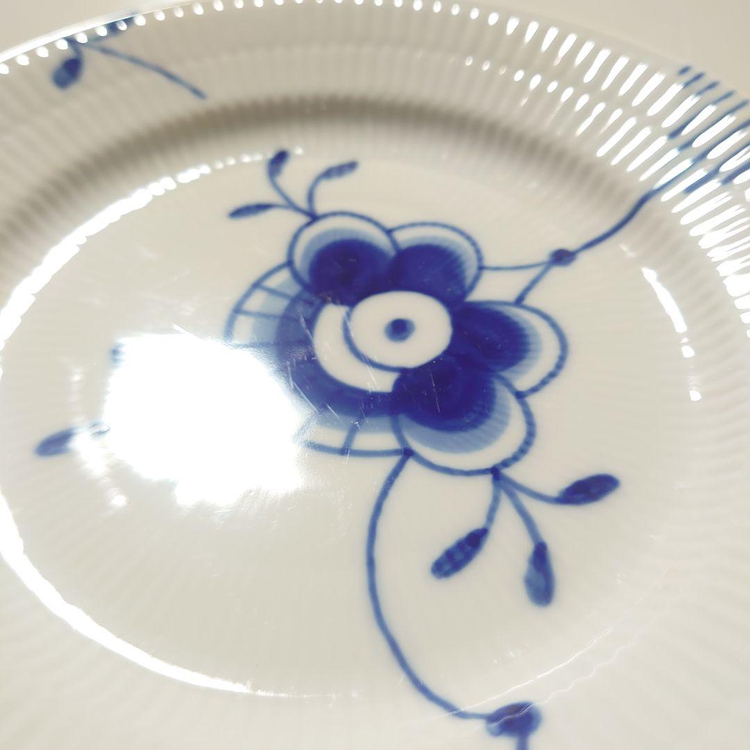 ロイヤルコペンハーゲン　ブルーフルーテッドメガ　プレートセット