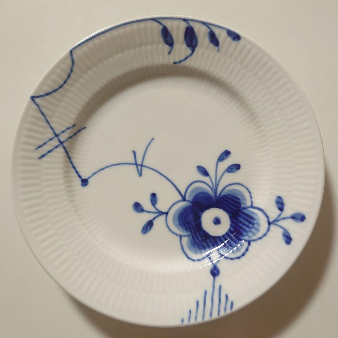 ロイヤルコペンハーゲン　ブルーフルーテッドメガ　プレートセット