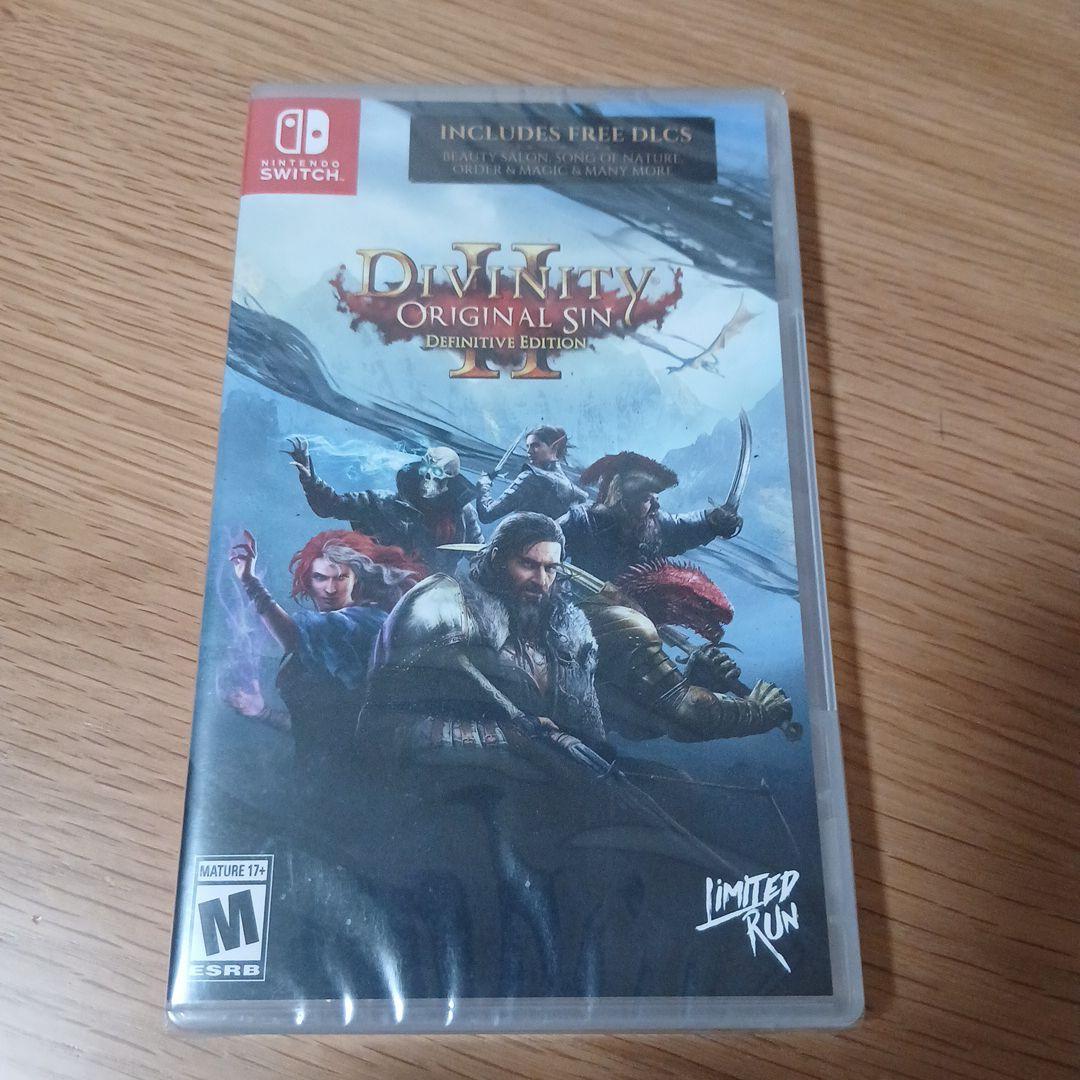 ディヴィニティオリジナル・シン 2 ディフィニティブ Switch 新品　超レア