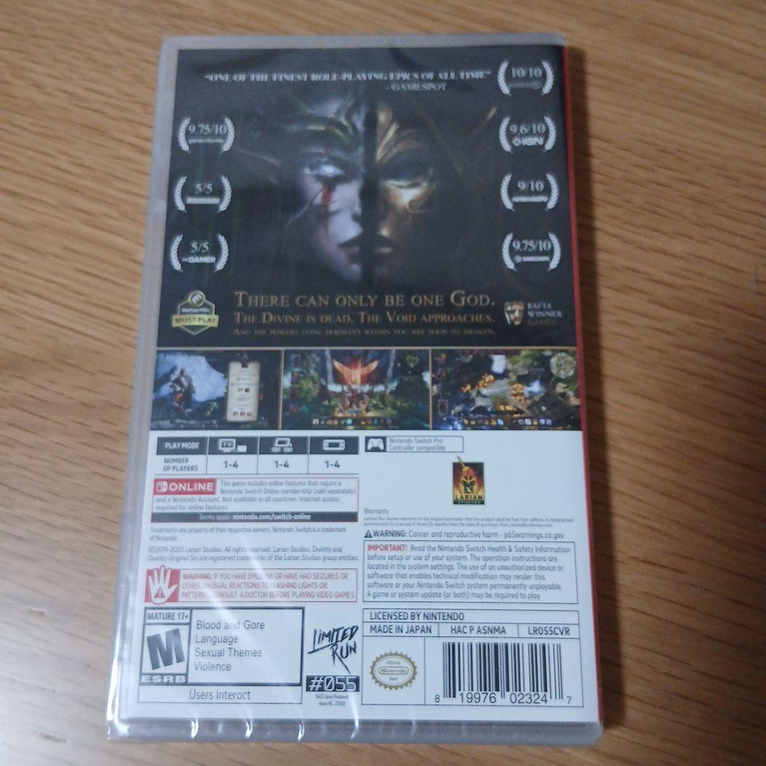 ディヴィニティオリジナル・シン 2 ディフィニティブ Switch 新品　超レア