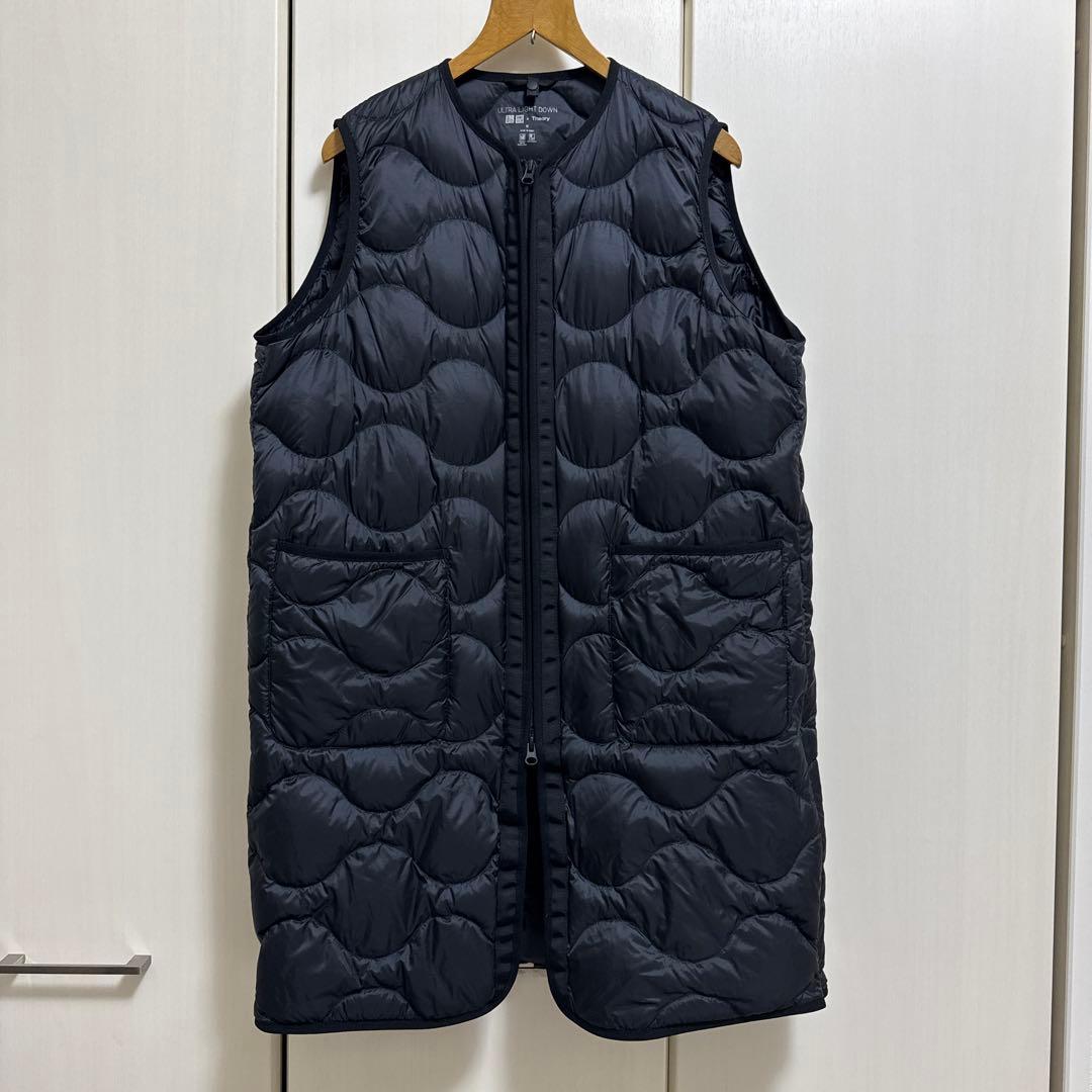 ユニクロ　セオリー　ウルトラライトダウンロングベストサイズＭ