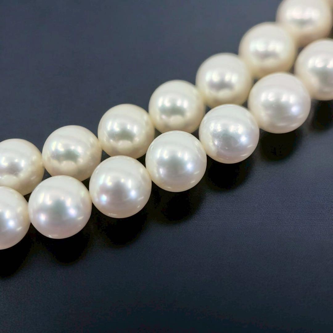 【最高峰】ミキモト　現行クラスプ　アコヤ　本真珠　ネックレス　大珠　7.5mm