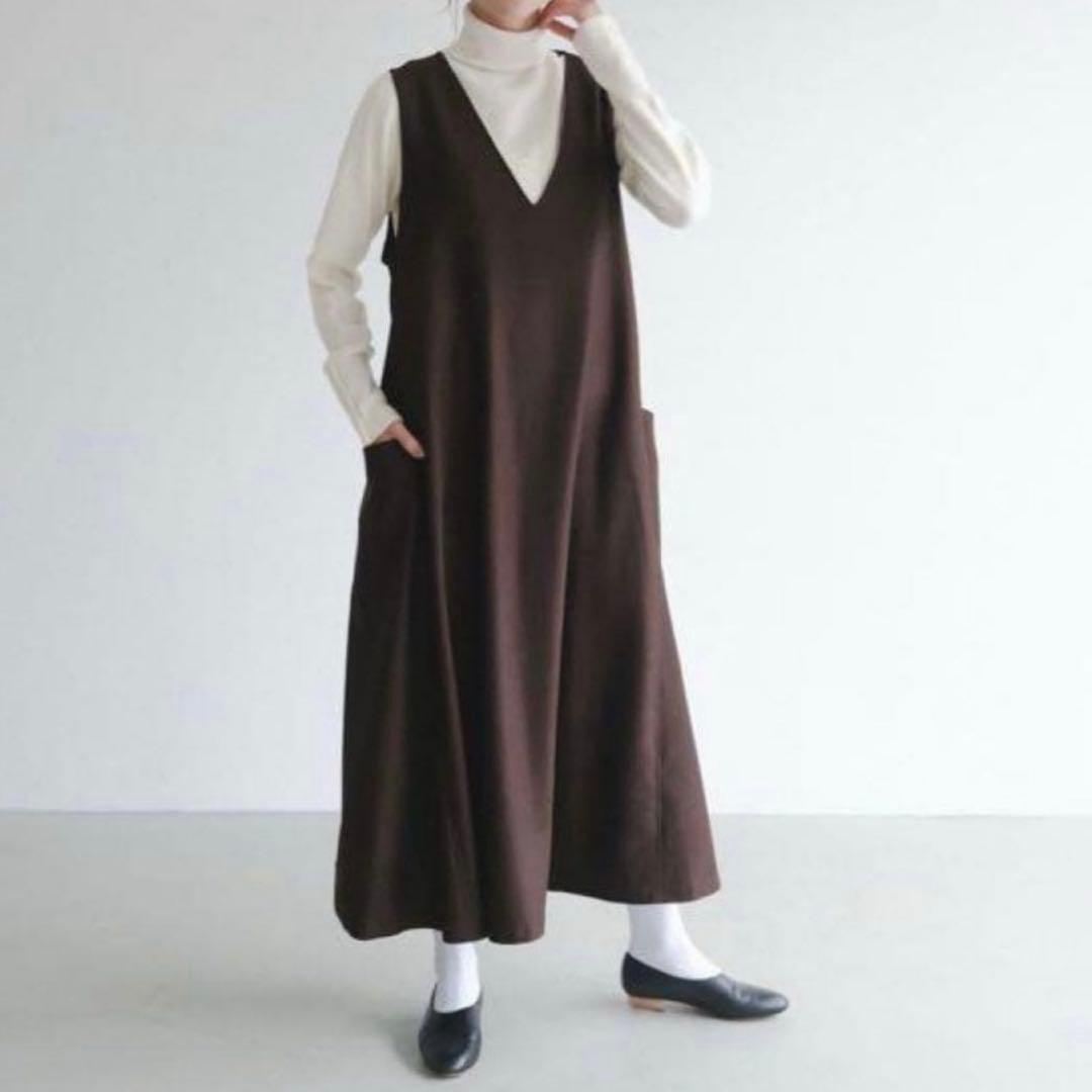 foufou イージージャンパースカート