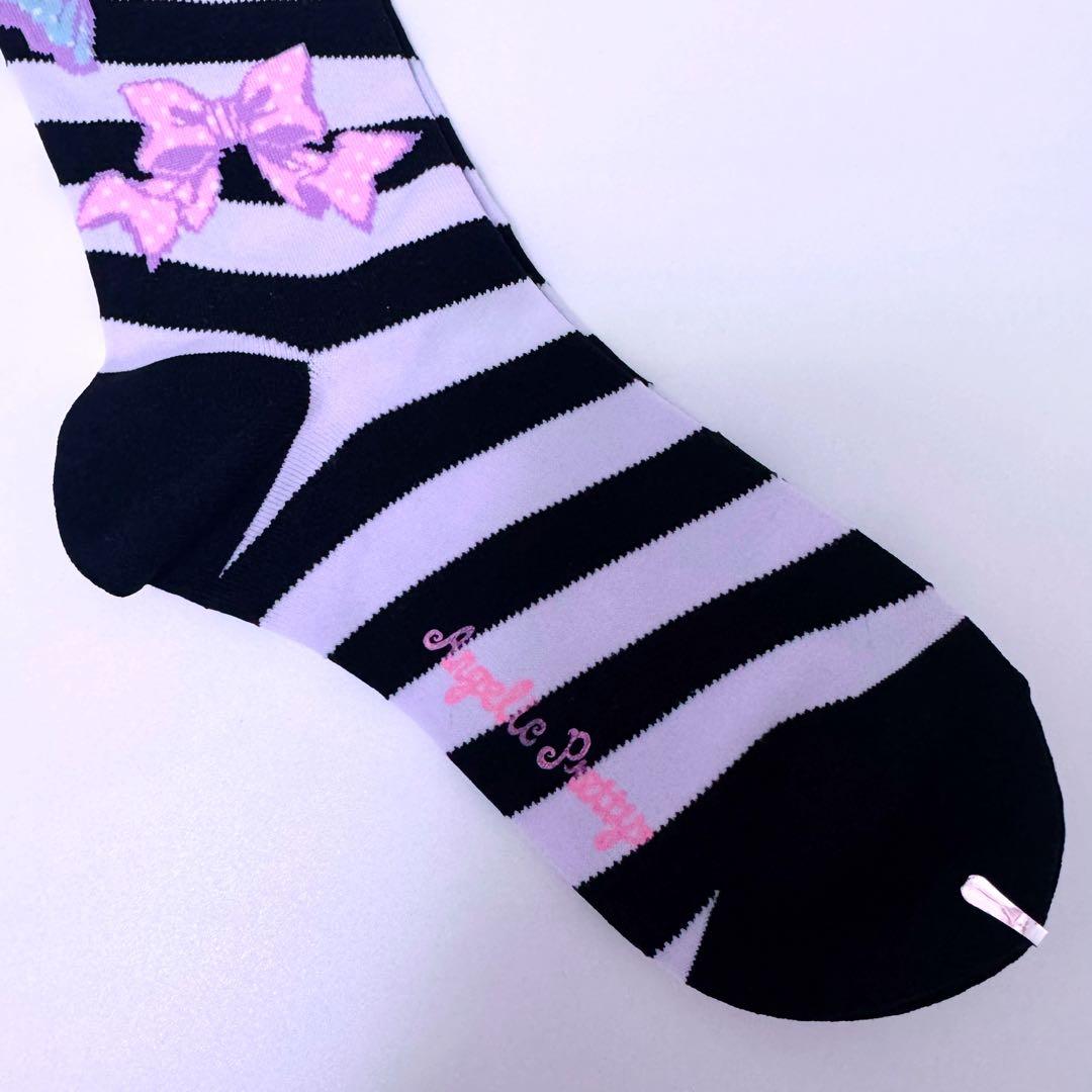 Angelic Pretty★【新品】キャンディボーダーオーバーニー タグ付き