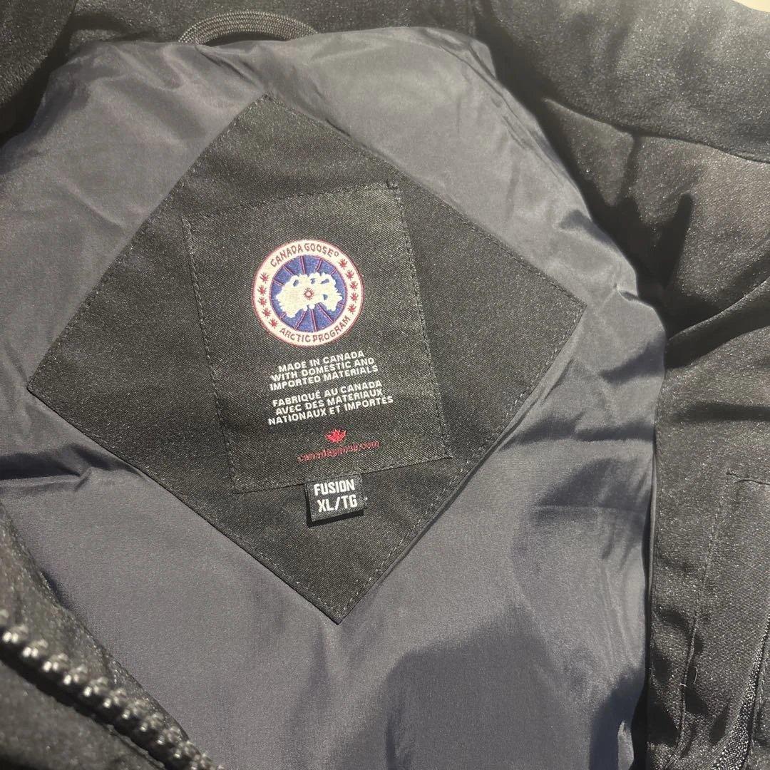 カナダグース ダウンベスト XLブラック