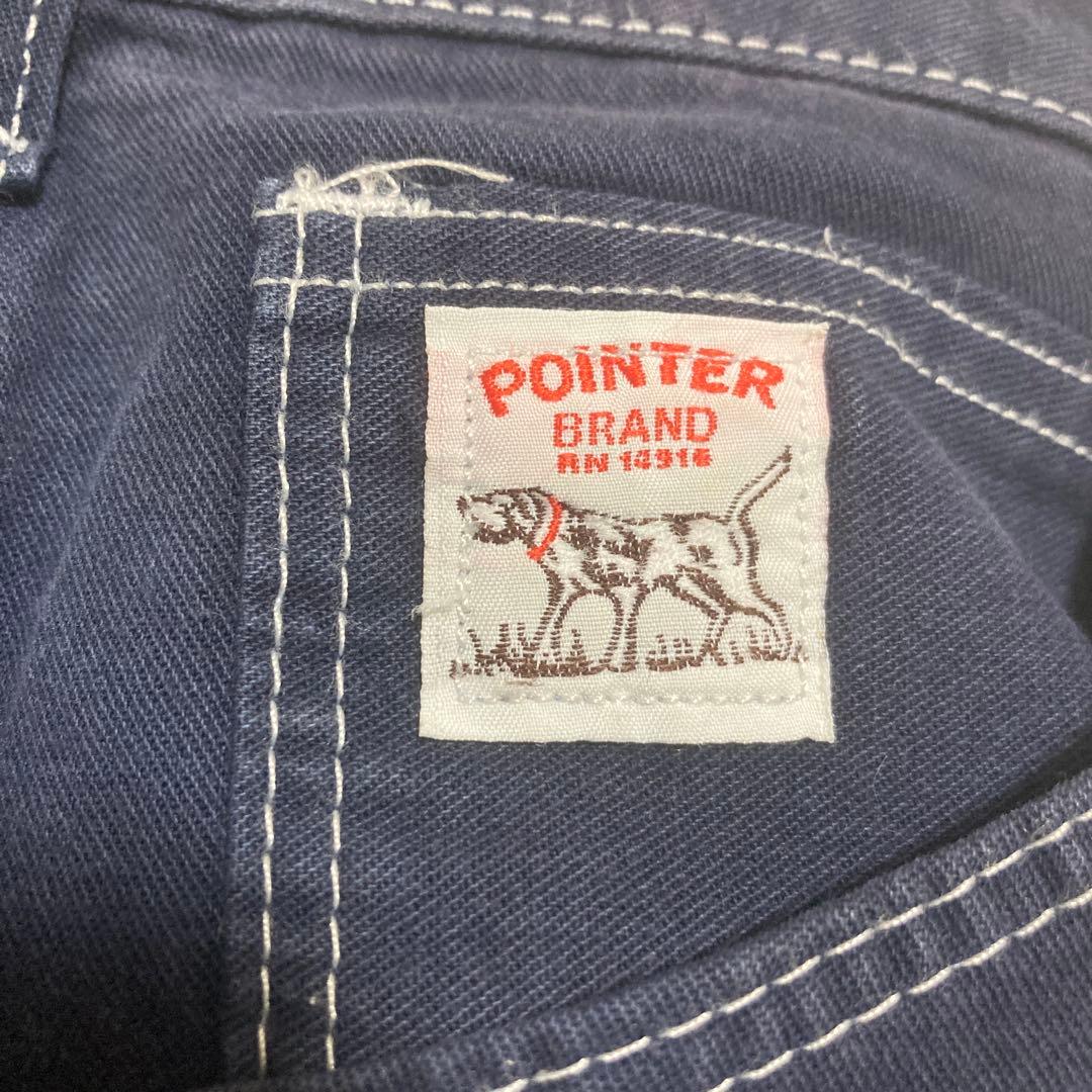 美品‼︎ pointer / ポインター ペインターパンツ USA製 W32 濃紺