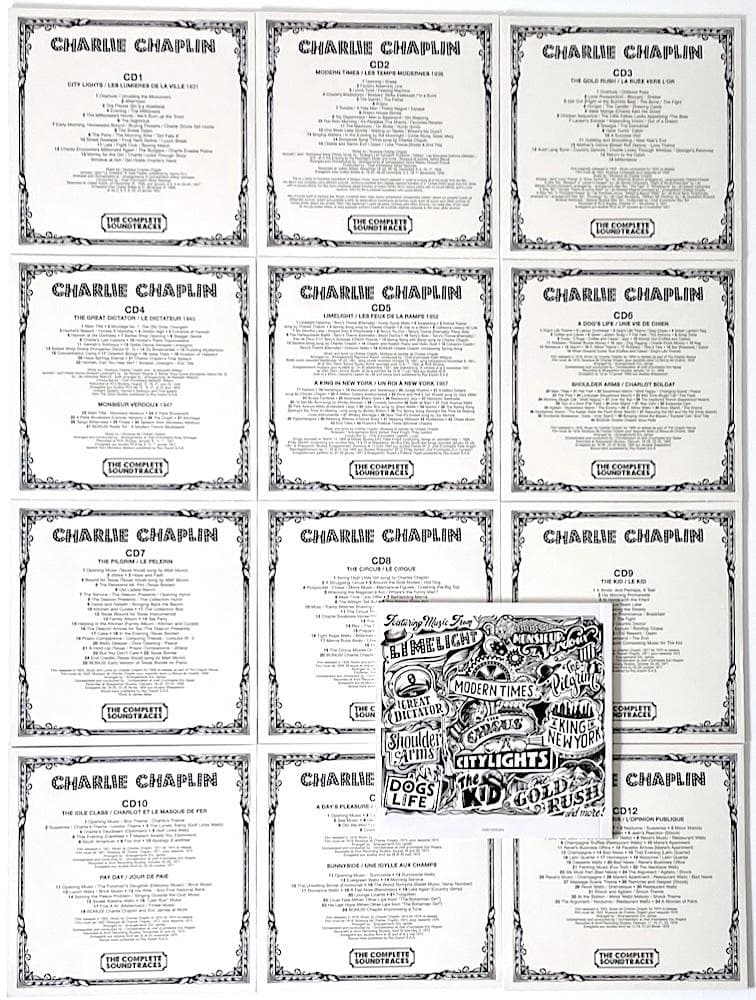 廃盤 チャールズ・チャップリン THE COMPLETE SOUNDTRACKS