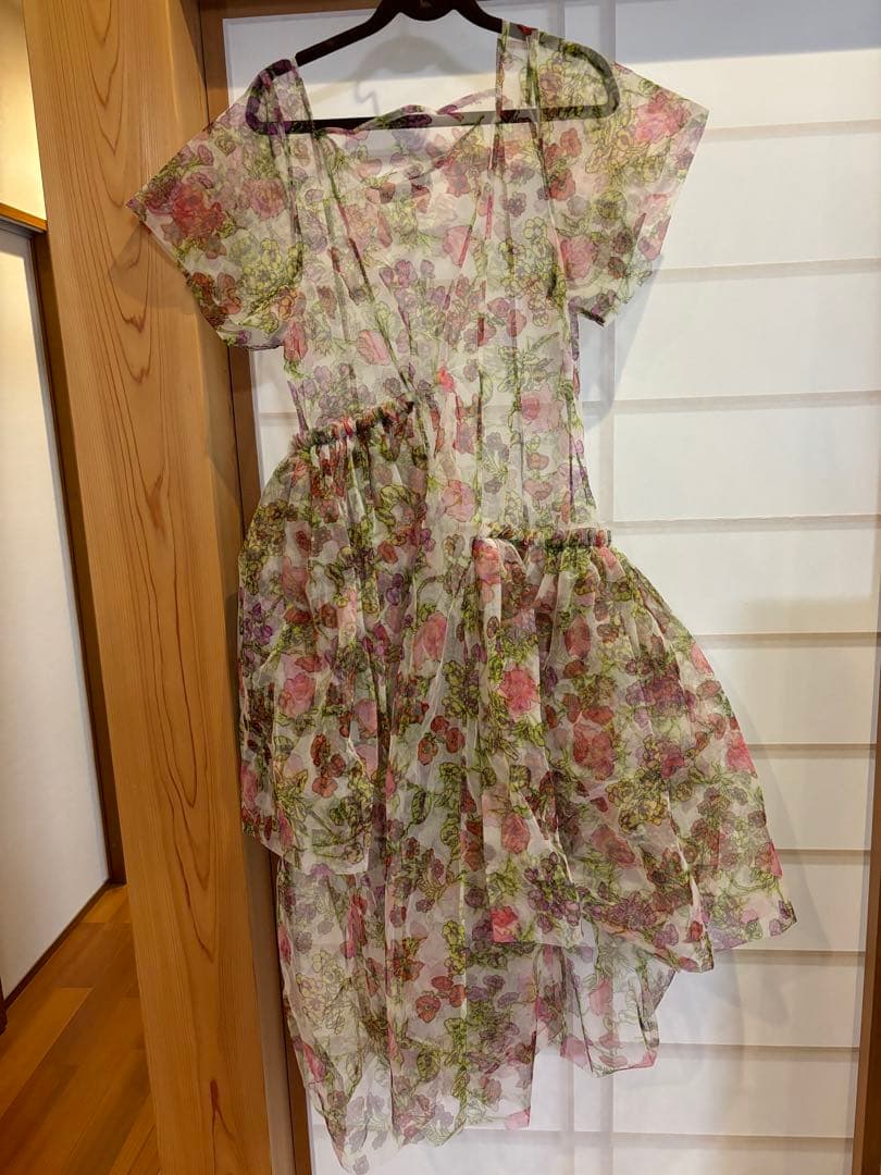 Molly Goddard フラワープリント ワンピース モリーゴダード