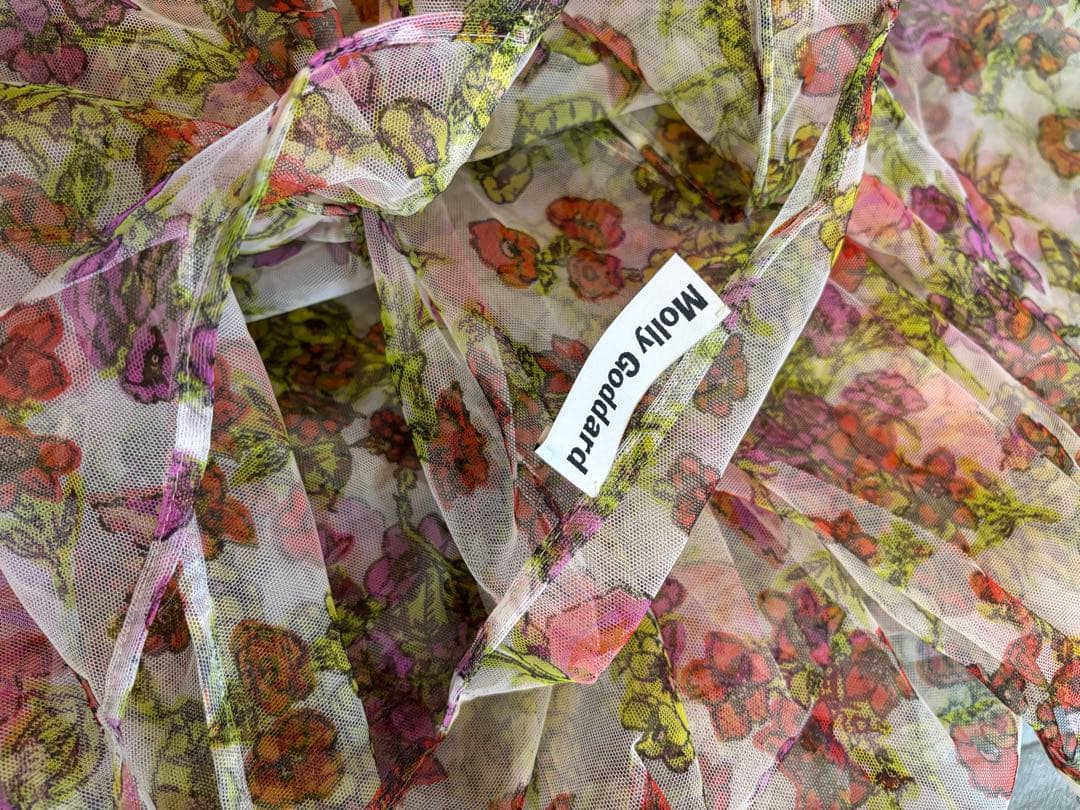 Molly Goddard フラワープリント ワンピース モリーゴダード