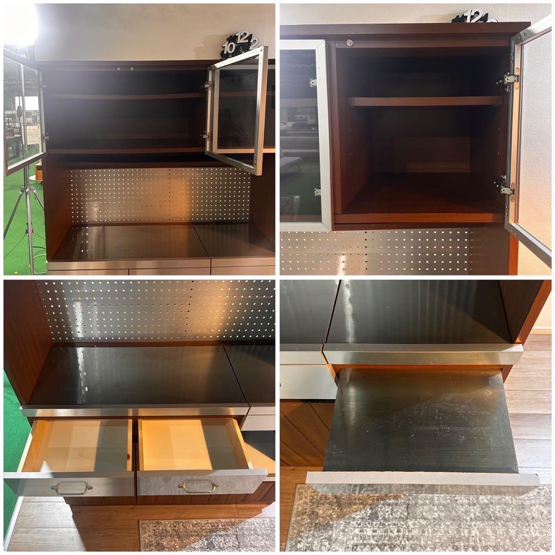 unico キッチンボード STRADA キッチン収納 食器棚 家具 C043