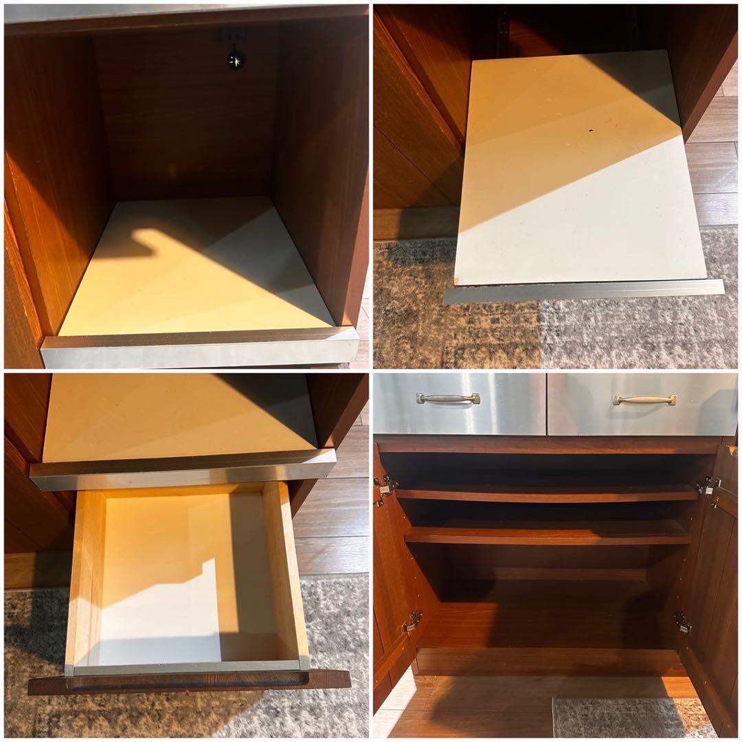 unico キッチンボード STRADA キッチン収納 食器棚 家具 C043