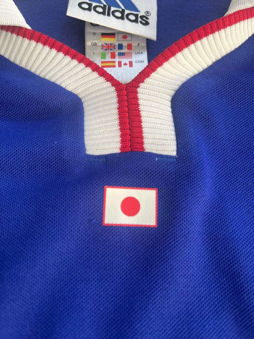 【美品】2001年　日本代表　松田直樹　選手仕様ユニフォーム　サイズO 長袖