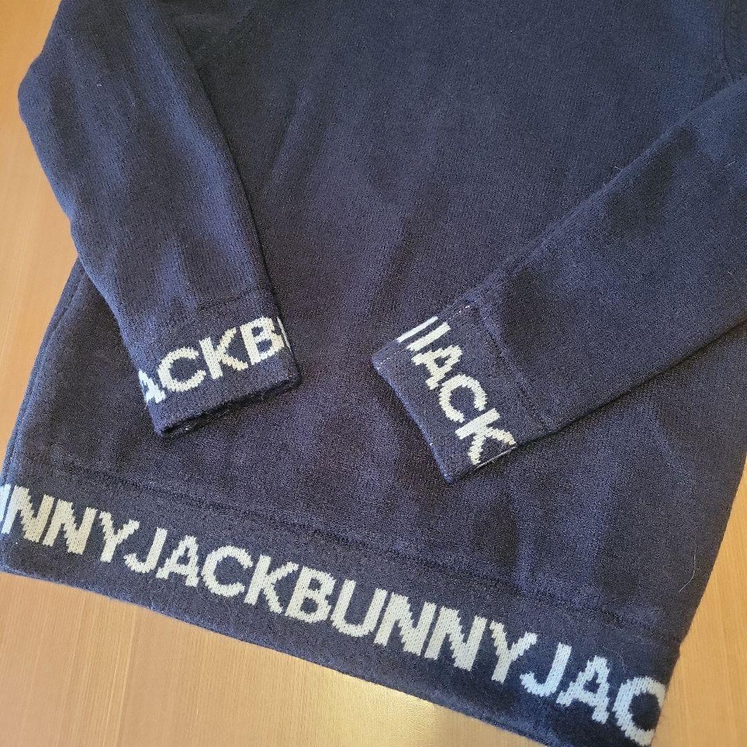 防風防寒お洒落❤ジャックバニー 裏地付きハイネックロゴニット☆