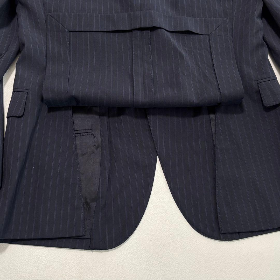 希少 イギリス製 ポロラルフローレン スーツ セットアップ ネイビー Sサイズ