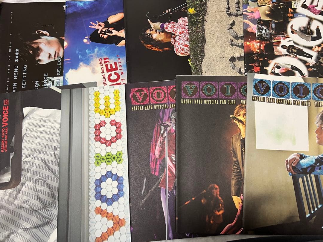 【お値下げ中】加藤和樹 vol.6〜74 会報 まとめ売り セット