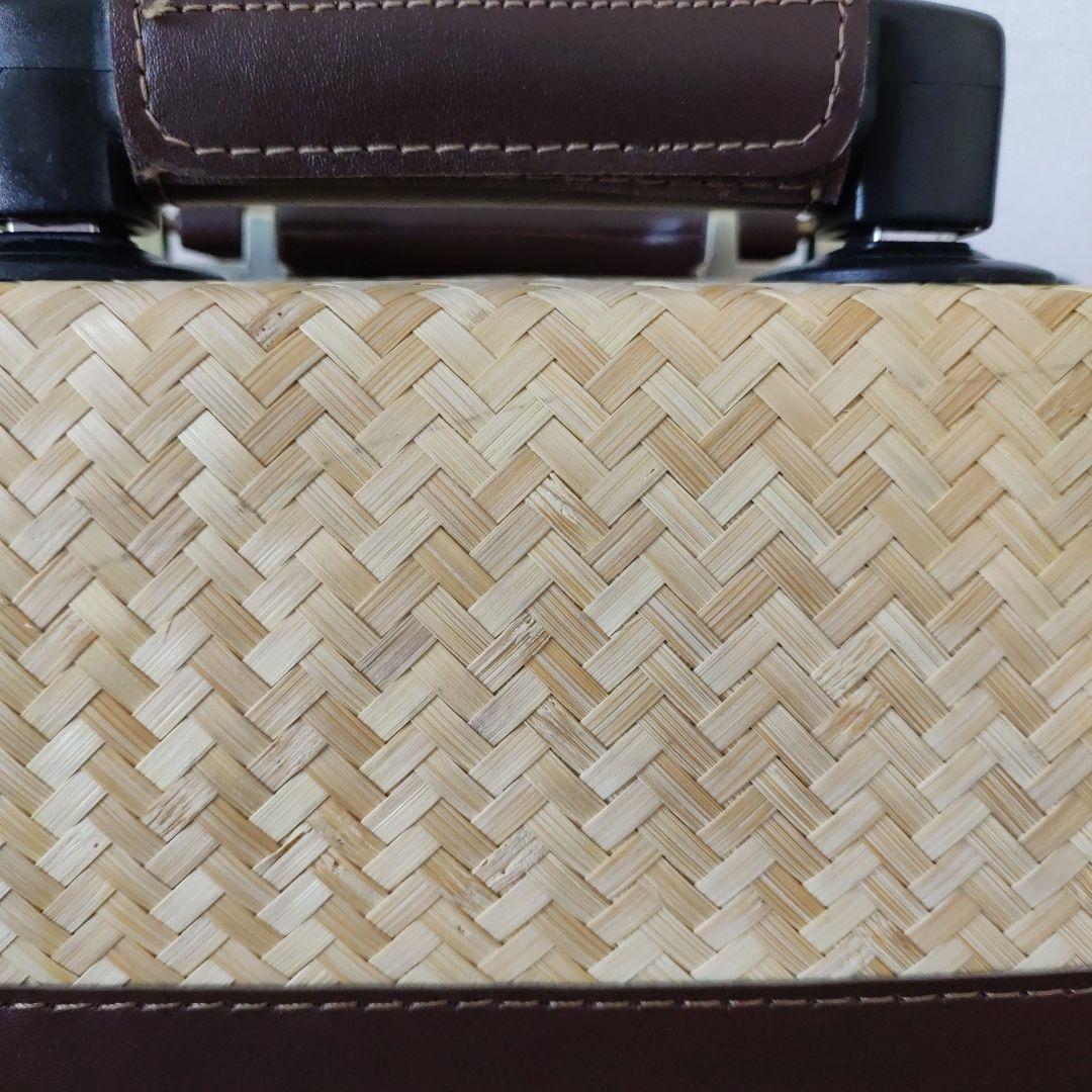 竹製 スーツケース