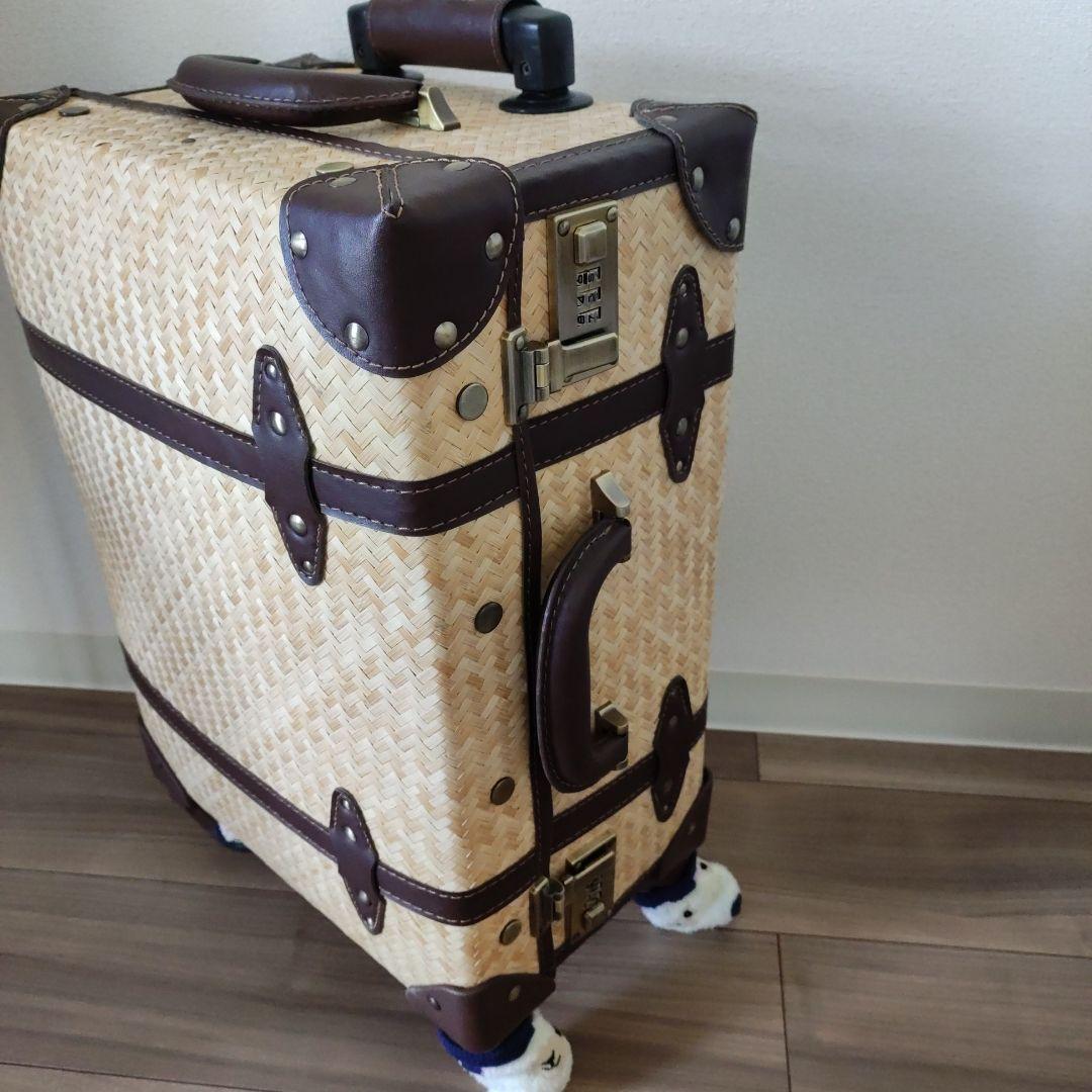 竹製 スーツケース