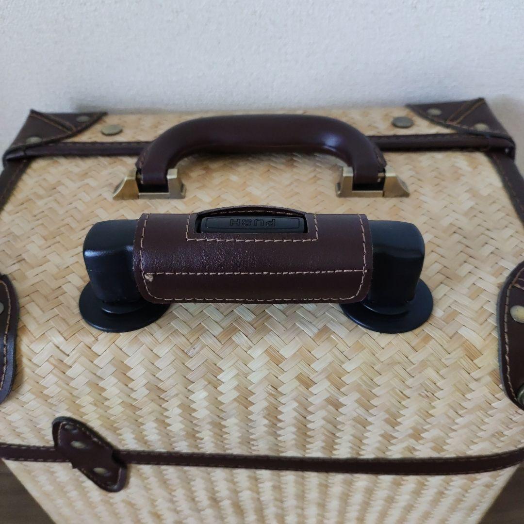 竹製 スーツケース