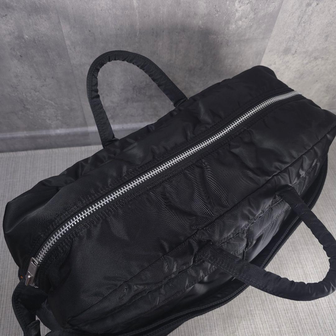 超美品　PORTER　ポーター　2way　タンカー　ショルダーバッグ　底板付き