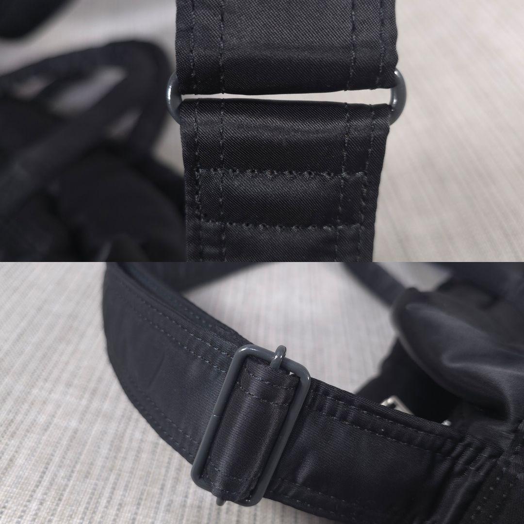 超美品　PORTER　ポーター　2way　タンカー　ショルダーバッグ　底板付き